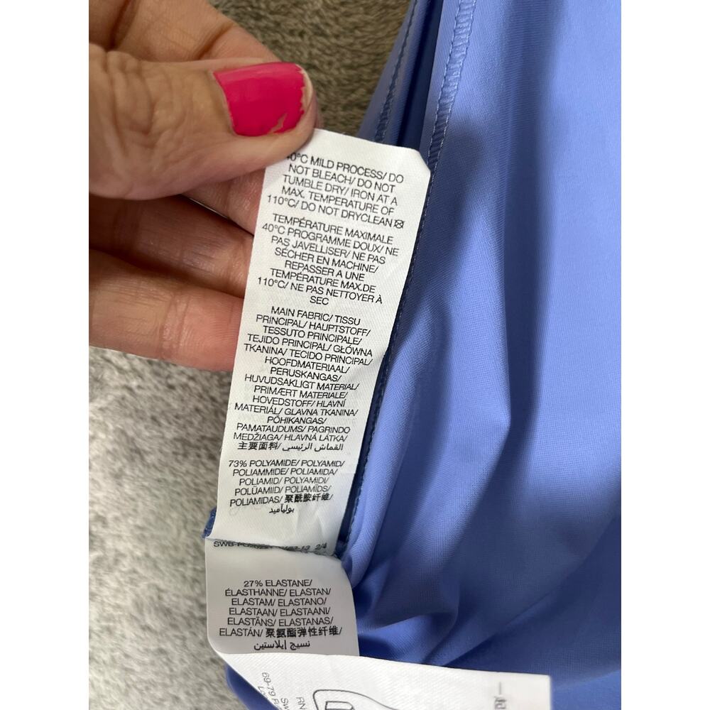 Sweaty Betty Racerback Jumpsuit Periwinkle Blue Relaxed Athleisure Size 8 - Picture 7 of 12